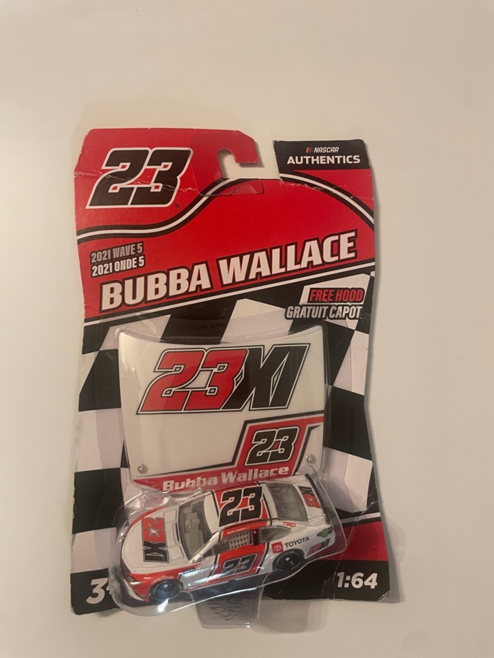 Nascar Bubba Wallace 23XI Red White Black Diecast Car